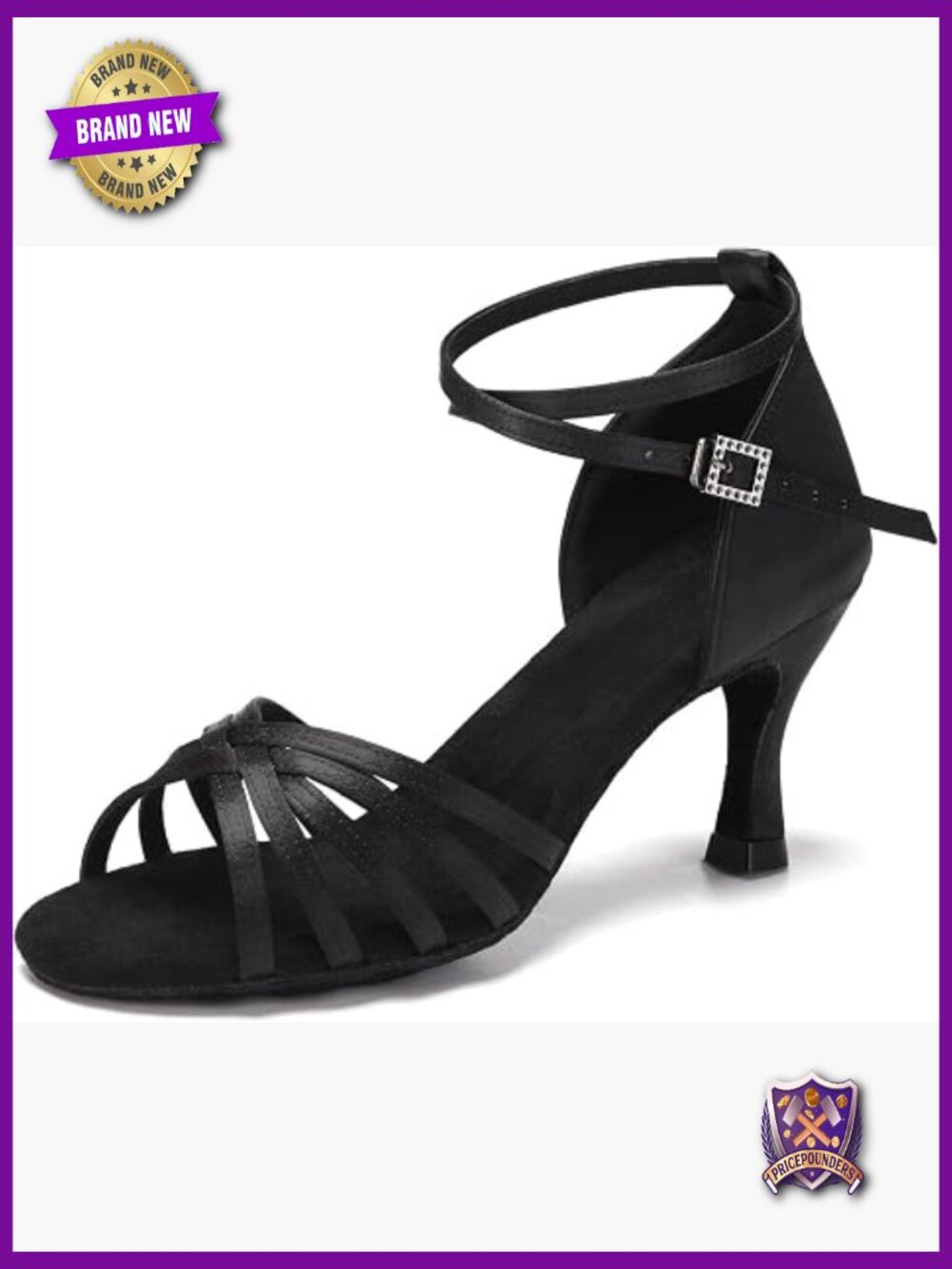 Women's Professional Ballroom Dance Shoes Latin Salsa Heels